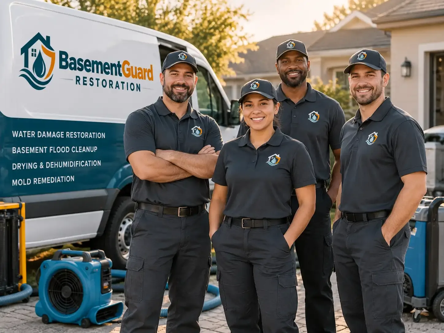 Basement Water Damage Restoration company in Nodaway, IA